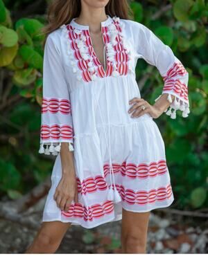 Bindu Fernanda Dress In Pink XS